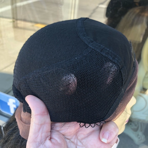 Full lace wig fulllace Brown Highlights long curly - Picture 8 of 8